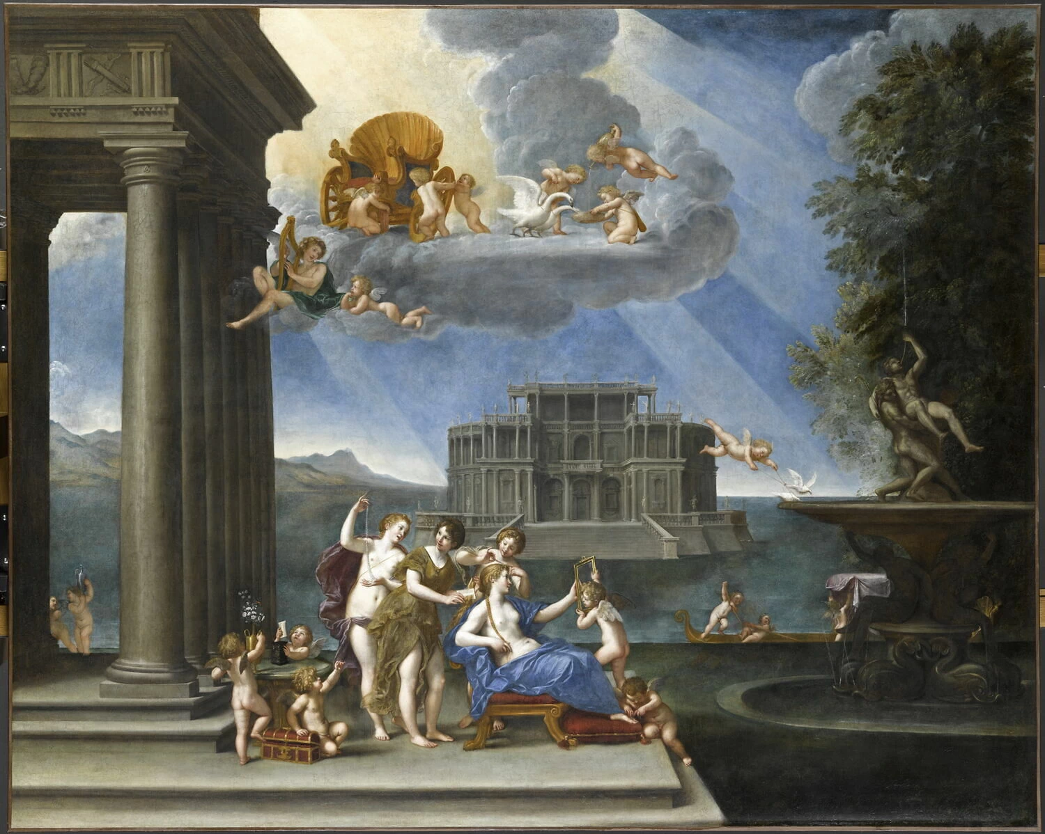 La toilette di Venere - Louvre, Parigi